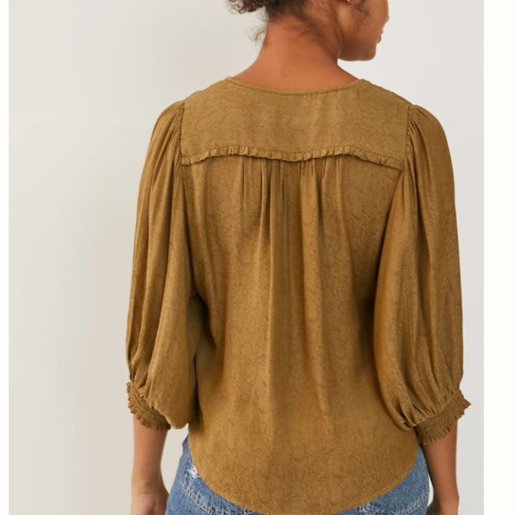 Anthropolodie -Cacee Button down blouse - Picture 6 of 6